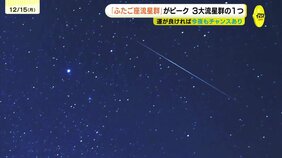 ふたご座流星群“平均0.2秒”の瞬きをカメラが捉えた　オリオン座・木星が目印　「来年はさらにいい年」星空観察を楽しむコツは|TBS NEWS DIG