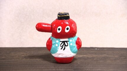 今風と伝統のハイブリッド”張り子”「てんぐちゃん」WEBデザイナーと
