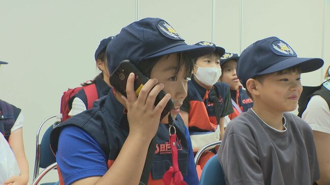 「はしご車はいろんなものが見えて面白かった」金沢市の小中学生が消防の仕事を体験 防災意識の向上に|TBS NEWS DIG