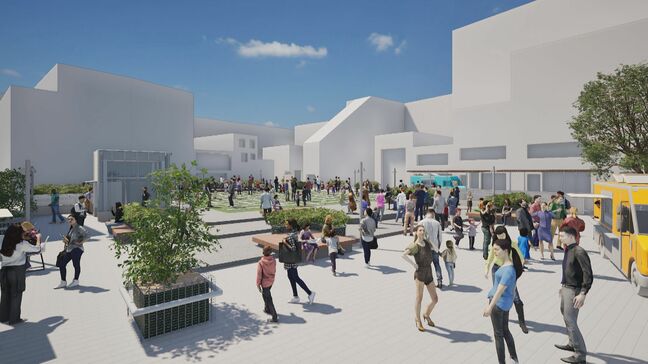 岐阜･柳ヶ瀬に新たな“憩いの場”を整備　2002年閉店のスーパー｢長崎屋｣の跡地|TBS NEWS DIG