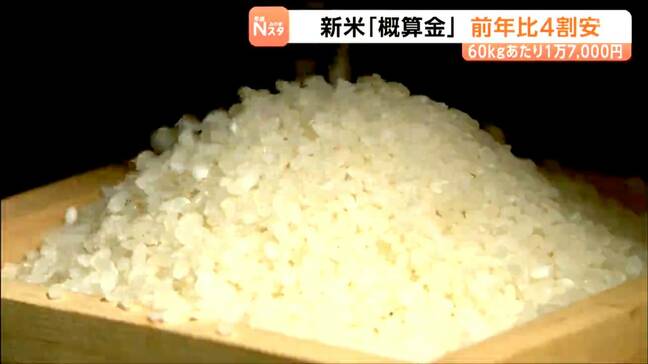 【JA全農みやぎ】コメ概算金を5年ぶり引き下げ「ひとめぼれ」は60キロ当たり1万7000円となり2025年より4割安い|TBS NEWS DIG