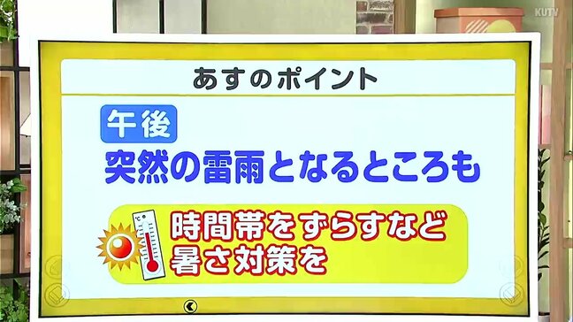 高知の天気　３日　気温上昇　午後は天気の急変に注意　山岸拓気象予報士が解説|TBS NEWS DIG