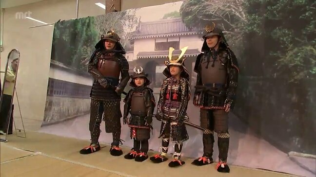 こどもの日　宮崎市の県総合博物館でよろい・かぶと着用体験|TBS NEWS DIG