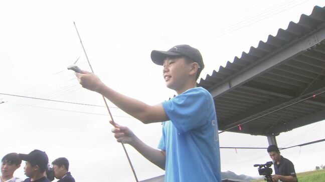 伝統漁法の「ちょんがけ」でアユ釣りに挑戦 地元の中学生がで旬の味を楽しむ|TBS NEWS DIG