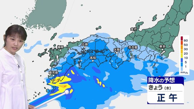 東日本と西日本は傘の出番　ひんやりとして土砂降りのところも　北日本は行楽日和|TBS NEWS DIG