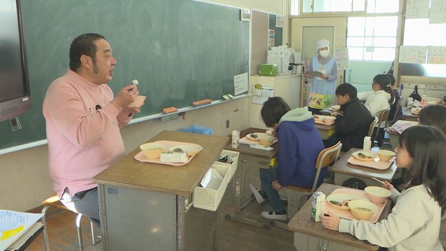 1年間に約5万トンの食品ロス・・・残さず食べよう！小学生が住みます芸人と給食　山口・宇部|TBS NEWS DIG