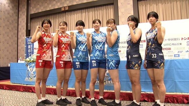 スローガンは”あくなき挑戦” 岡山シーガルズがシーズン開幕に向け会見【SVリーグ】|TBS NEWS DIG