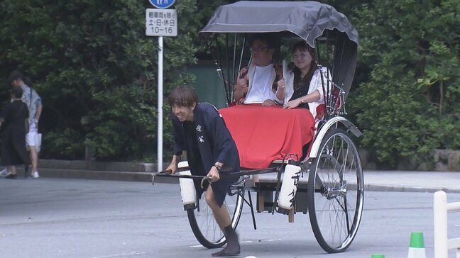 暑くても走る“観光人力車” 熱中症対策や工夫していることは？ 夏場のおすすめルートを全力疾走 ｢めちゃ涼しい｣ 三重･伊勢市|TBS NEWS DIG