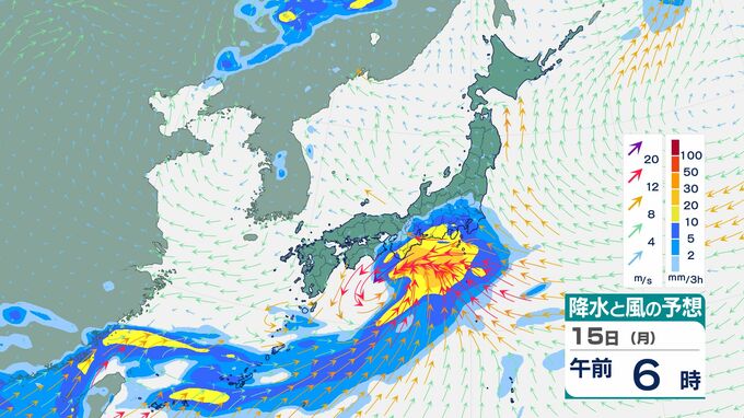【気象情報】警報級の雨のおそれ　14日（日）～15日（月）にかけ　東日本から西日本にかけての太平洋側　沖縄・奄美地方　梅雨前線上の低気圧が本州南岸から東へ進む　気象庁　【雨と風のシミュレーション・各地の週間天気　掲載】今後の気象情報に注意　|　SBC NEWS | 長野のニュース | SBC信越放送