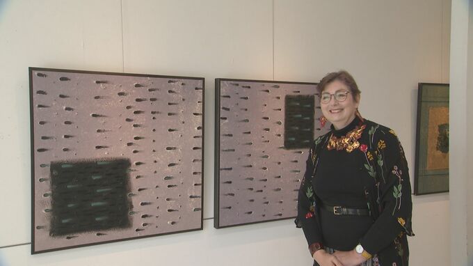 輪島市在住33年 イギリス生まれの漆作家スザーン・ロスさん初の漆現代アート展　|　石川県のニュース｜MRO北陸放送