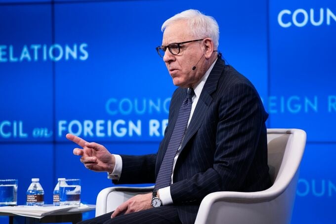 カーライル共同創業者、米国の財政赤字は関税よりも大きな問題