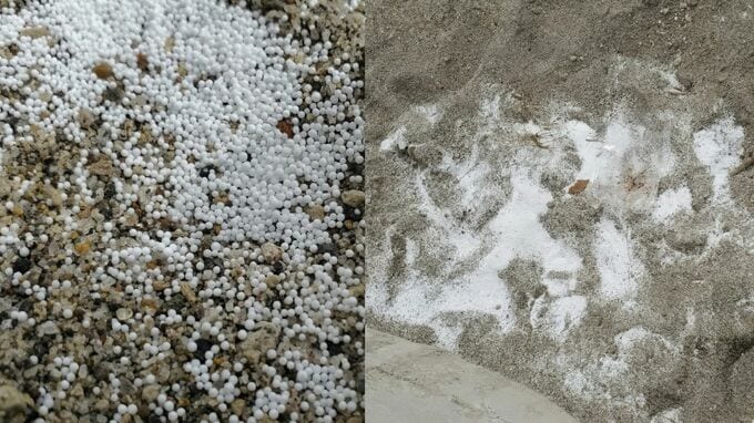 「なんでこんなことができるんだろう」海岸にビーズクッションの中身が散乱　NPOスタッフが怒りと困惑|TBS NEWS DIG