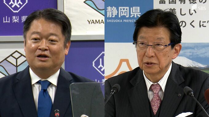 山梨県知事「科学的根拠が必要」リニア・ボーリング調査　静岡県の中止要請に重ねて苦言　|　静岡のニュース | SBSNEWS | 静岡放送