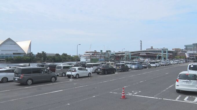 桜島フェリー　鹿児島港発の車両乗船が最大1時間待ち　GW後半きょう3日スタート　|　鹿児島のニュース｜MBC NEWS｜南日本放送