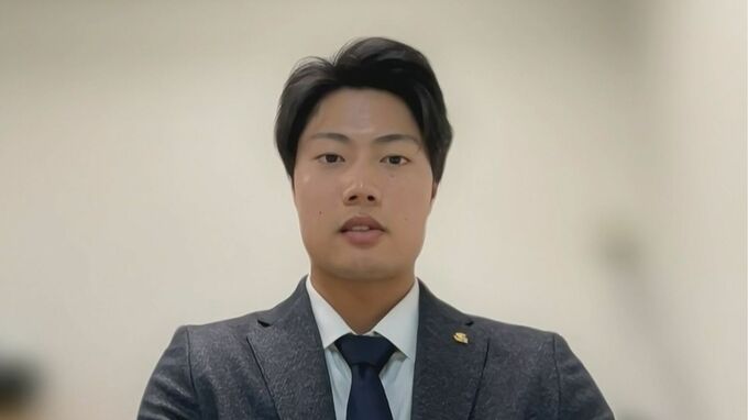 【ソフトバンク】祝！結婚発表　鷹期待の大型捕手・渡邉陸選手が契約更改　来季の正捕手獲りへ　|　福岡のニュース｜RKB NEWS｜RKB毎日放送