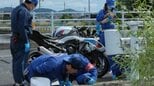 「トラックとバイクが衝突、バイクの男性が用水路に落ちた」バイクの男性が重体の模様【岡山】|TBS NEWS DIG