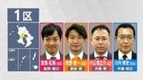 衆議院選挙　走る候補・鹿児島1区　与野党入り乱れる激戦区　|　鹿児島のニュース｜MBC NEWS｜南日本放送