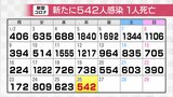 新型コロナ新たに542人感染確認 先週木曜に比べ196人減 クラスター2件 富山|TBS NEWS DIG