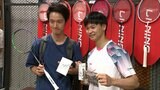 五輪メダリストのバドミントン・渡辺勇大、香港のファンからイラストのプレゼントに「すげー!」 ファンと交流|TBS NEWS DIG