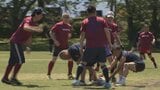 82歳のラガーマンも出場 世代を超えたプレーヤー達の交流 高校ラグビーOBがタッチラグビーで交流試合 | 山梨のニュース | UTYテレビ山梨
