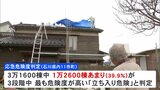 能登半島地震　建物の危険度を判定　4割が「立ち入り危険」|TBS NEWS DIG