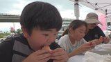 「こんなにみずみずしいとは」 旬のモモが食べ放題 道の駅のイベントに行列 山梨・南アルプス市 | 山梨のニュース | UTYテレビ山梨
