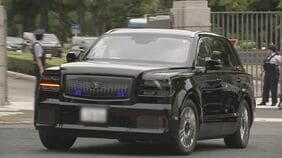 高市総理の公用車　22日付けで“走る執務室”を謳うトヨタ自動車の最高級ブランド「センチュリー」のSUVタイプに|TBS NEWS DIG