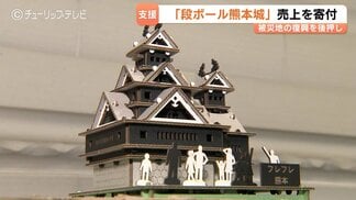 反響大きく “即” 完売…富山のメーカーが「段ボール熊本城」被災地支援を再始動 予約は早くも500個 | 富山のニュース|天気・防災|チューリップテレビ