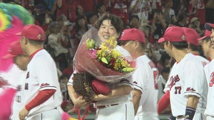 最高の試合」「めっちゃ泣いた」広島カープ・大瀬良大地がノーヒット