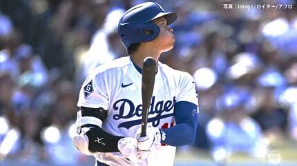 大谷翔平 今季初の3安打 今永から2安打1四球 7回には60打席ぶりの6号