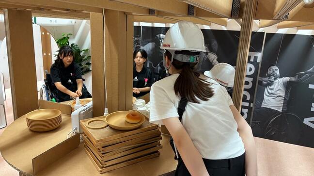 市立川崎高校の文化祭で開かれた「バリアフルレストラン」|TBS NEWS DIG