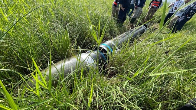 台湾ロケットが地上に落下 国内初となった海外資本ロケット打ち上げ 失敗か…けが人報告されず 北海道大樹町|TBS NEWS DIG