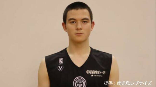 レブナイズU18・加賀谷ジェームス洸太朗選手　BリーグU17選抜で国際大会へ|TBS NEWS DIG