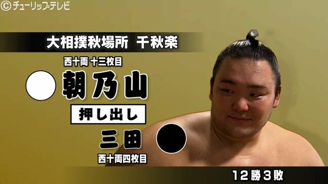 「勝ってくれたから私は大満足」 朝乃山十両優勝逃すも地元から歓声 大相撲千秋楽|TBS NEWS DIG