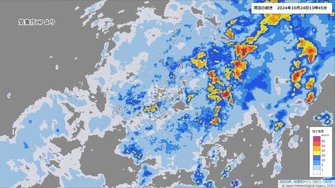 沖縄気象台「大雨と雷及び突風に関する気象情報」を継続発表　台風20号の間接的影響で沖縄本島では降り始めから200ミリ超の地域も　|　沖縄のニュース｜RBC 琉球放送