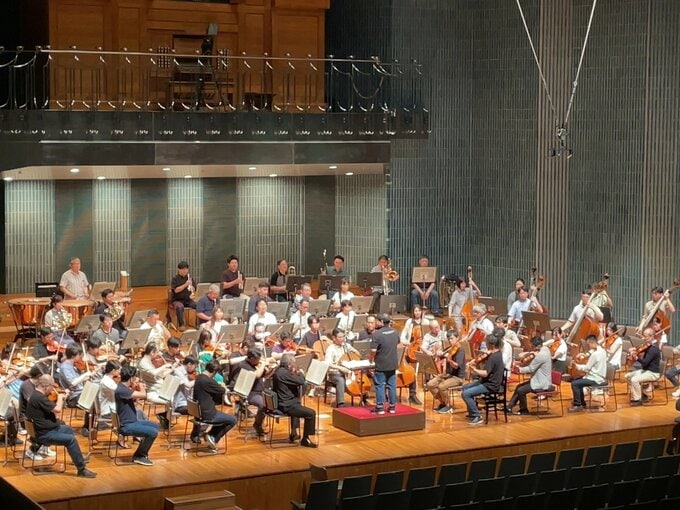 公演目前「N響」リハーサルを中学生が見学　プロの演奏テクニック学ぶ　福島　|　福島のニュース│TUF