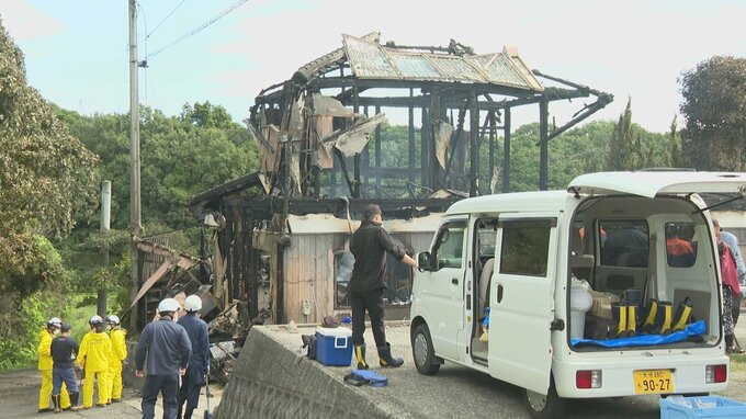 木造２階建て住宅火災 焼け跡から１人の遺体みつかる 大分　|　大分のニュース｜OBS NEWS｜大分放送