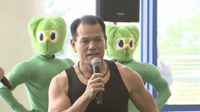 【ミスターSASUKE】　山田勝己さん　子どもたちへ呼びかけ　「継続する事が大切」|TBS NEWS DIG