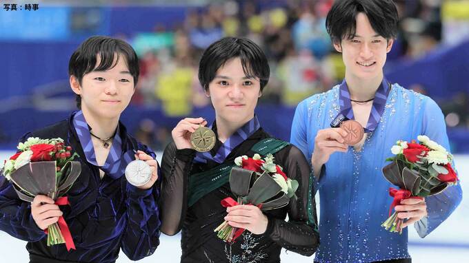 宇野昌磨、全日本連覇も「マリニンに遠く及ばない」 世界選手権3連覇に向け「全て出し切ればギリギリ戦える」と闘志みせる|TBS NEWS DIG