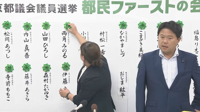 東京都議会選挙　自民党が「歴史的大敗」 都民ファーストの会が第一党に　維新・再生・れいわなど議席獲得できず|TBS NEWS DIG