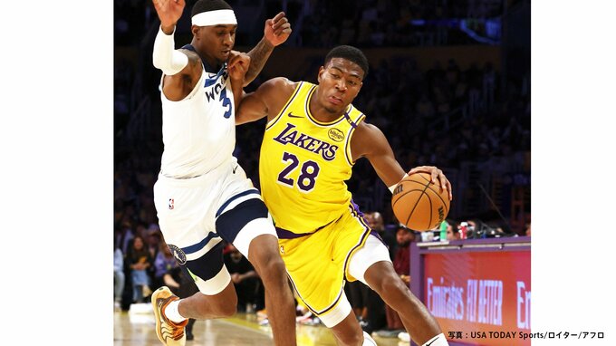 八村塁、ルーキーイヤー以来の開幕スタメン！18得点でレイカーズ勝利に貢献　レブロンは息子とNBA史上初の親子共演|TBS NEWS DIG