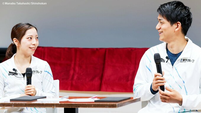 秘訣は「尻に敷かれること…笑」“りくりゅう”初の公式ブック発売【フィギュアスケート】|TBS NEWS DIG