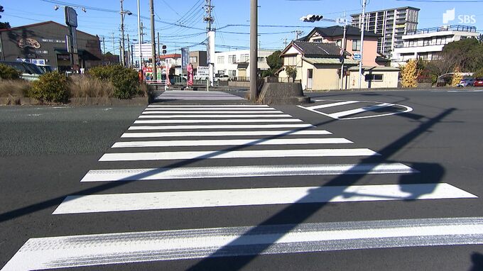 国道1号の横断歩道で68歳男性がトラックにはねられる 全身強く打ち重体の模様＝浜松市中央区|TBS NEWS DIG