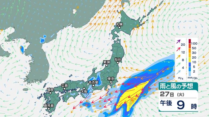 梅雨前線接近…東シナ海の低気圧が引き起こす「大雨のおそれ」沖縄・奄美で土砂災害に警戒を【雨と風のシミュレーション】東日本・西日本も雨天続く　|　富山のニュース｜天気・防災｜チューリップテレビ