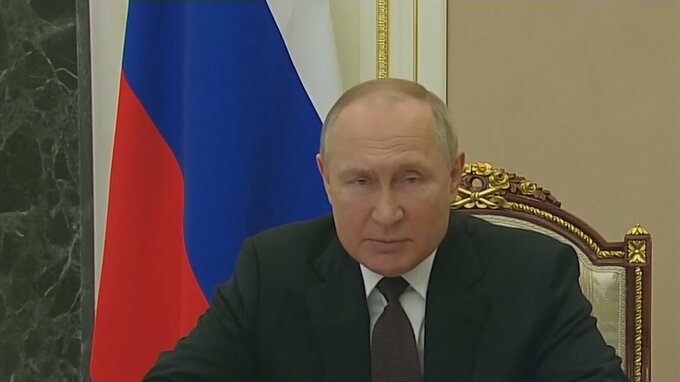 プーチン氏、製鉄所から退避の民間人は「ウクライナ軍側が拘束」と主張