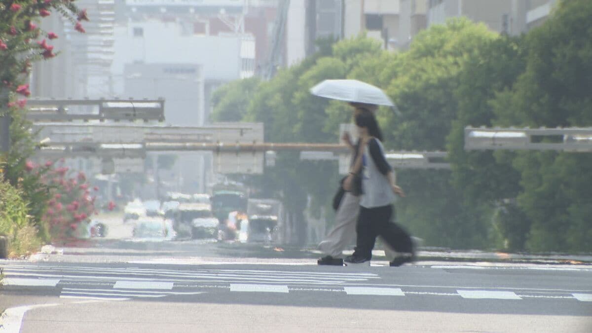 名古屋 けさの最低気温29.1℃と“観測史上最も高い” きょうは40℃の｢酷暑日｣予想 東海3県に熱中症警戒アラート