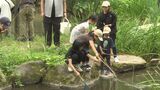 地元の水辺環境を守れ「大ザリガニ釣り大会」 アメリカザリガニを約1時間半で125匹釣り上げ 捕まえたザリガニはゆでた後、砕いて肥料として活用 盛岡市 |TBS NEWS DIG