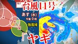 【台風11号情報】「ヤギ」はベトナム方向へ 5日に「強い勢力」→6日に「非常に強い勢力」に発達か 今後の進路・勢力・天気は?【最新進路予想図・日本周辺の雨と風のシミュレーション(3日午後2時半更新)】|TBS NEWS DIG