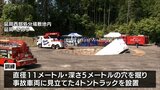 道路の陥没事故を想定　延岡市で救助訓練|TBS NEWS DIG