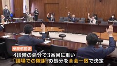ガーシー議員の懲罰は「議場での陳謝」　委員会採決で全会一致　4段階のうち3番目に重い処分に| TBS CROSS DIG with Bloomberg